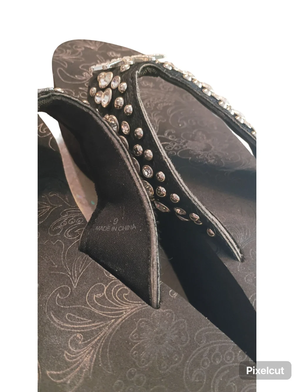 Justin Boots black wedge